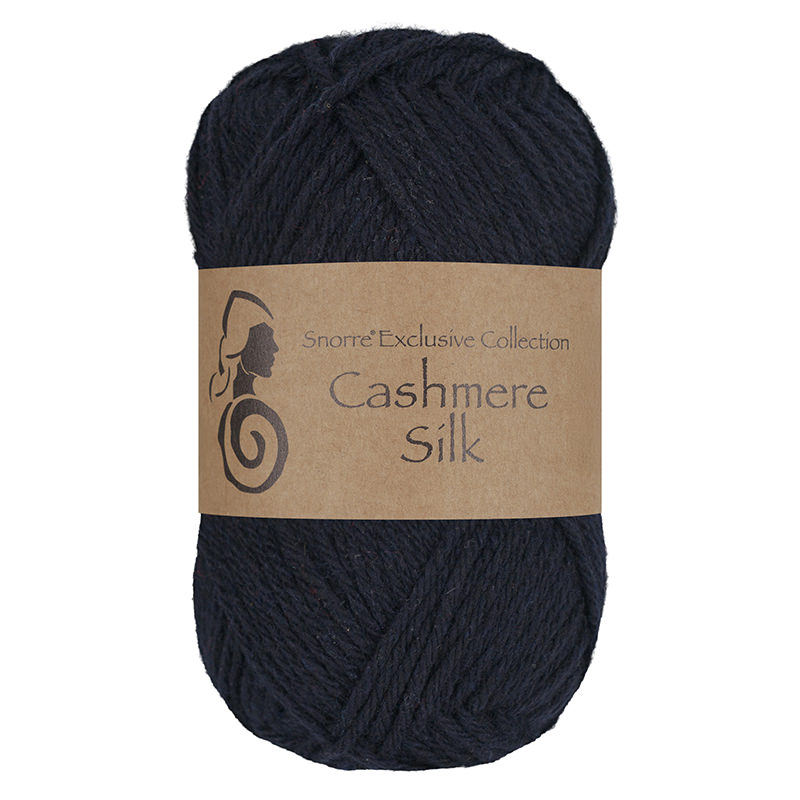 Viking Snorre Cashmere Silk - 626 Midnat, Kashmir/silke, fra Viking