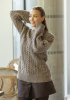 "Caia" bluse - Viking Design SEC 07-2A Kit - XS - XXXL - Viking cashmere silk