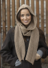 "Serene" Halstørklæde med hætte - Viking Design SEC 07-9 Kit - Onesize - Viking cashmere silk