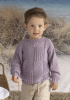 "Selje" genser - Viking Design 2613-6C Kit - 2-12 År - Viking Bambino