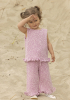 "Sandrose" Top & bukser - Viking Design 2614-1A Kit - 2 - 12 år - Viking Lotta
