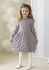 Lotus kjole - Viking Design 2607-2 Kit - 2 - 12 år - Viking Alpaca Lille Storm