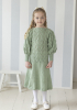 Tjørme kjole - Viking Design 2607-7A Kit - 2 - 12 år - Viking Alpaca Lille Storm