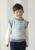 Evander vest - Viking Design 2607-8 Kit - 2 - 12 år - Viking Alpaca Lille Storm
