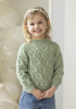 Lotus genser - Viking Design 2607-9 Kit - 2 - 12 år - Viking Alpaca Lille Storm