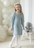 Julie kjole - Viking Design 2607-10A Kit - 1 - 12 år - Viking Alpaca Lille Storm