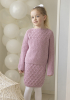 Mareng genser og nederdel  - Viking Design 2607-15 Kit - 2 - 12 år - Viking Alpaca Lille Storm