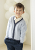 Snore cardigan - Viking Design 2607-16 Kit - 2 - 12 år - Viking Alpaca Lille Storm
