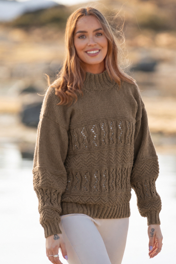 Pixie genser - Viking Design 2220-8 Kit - XS - XXL - Viking Trend Merino