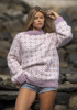 "Sommerdrøm" Genser - Viking Design 2620-4C Kit - XXS-XXL - Viking Alpaca Bris 
