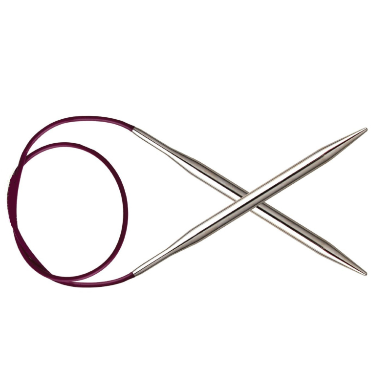 Knitpro Nova Metal Rundpind 80 cm - 3.5 mm, fra Knitpro billede