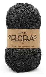 DROPS Flora 05 Mørkegrå Mix 