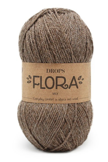 DROPS Flora 08 Brun Mix