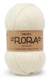 DROPS Flora Unicolor 01 Natur