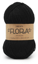 DROPS Flora Unicolor 06 Sort