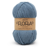 DROPS Flora Unicolor 13 Jeansblå