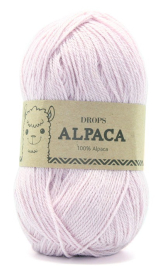 DROPS Alpaca Unicolor 3112 Støvet Rosa