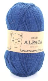 DROPS Alpaca Unicolor 5575 Marineblå