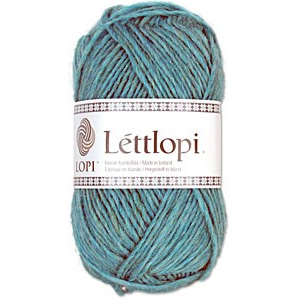 Istex Lettlopi - 1404 Gletsjerblåislandsk gar, Islandsk Uldgarn, fra Istex
