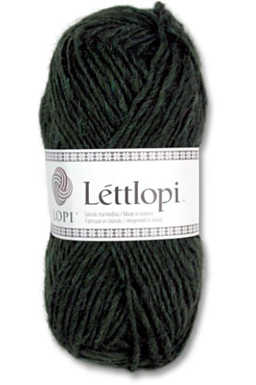 Istex Lett Lopi - 1405 Mørkegrøn Meleret
