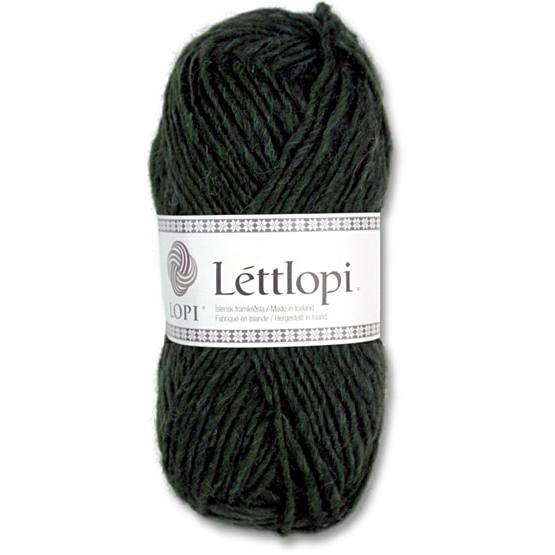 Istex Lett Lopi - 1405 Mørkegrøn Meleret